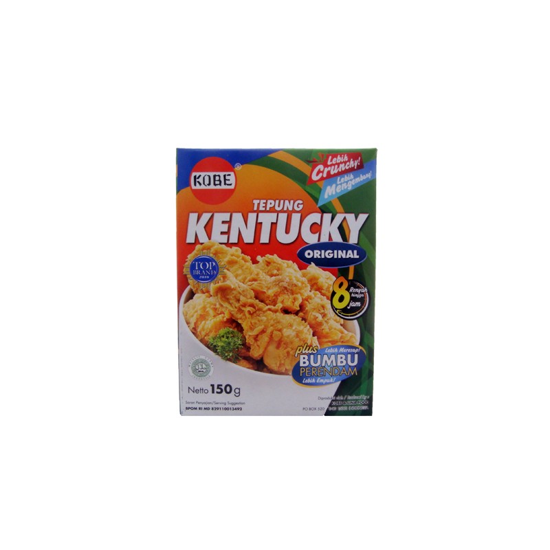 Farine pour poulet frit asiatique – Kobe Tepung Kentucky Original 150g